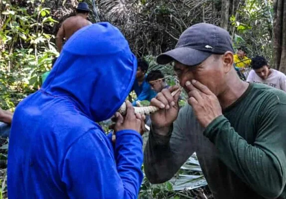 Blow rapé tepi yawanawa