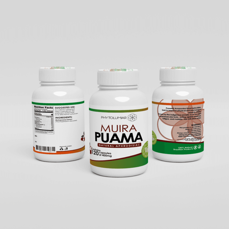 Muira Puama in Capsules Natural Aphrodisiac Sacred Connection