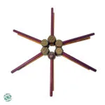 High End Adjustable Kuripe with Sacred Geometry