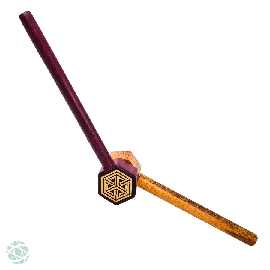 High End Adjustable Kuripe with Sacred Geometry - Image 5